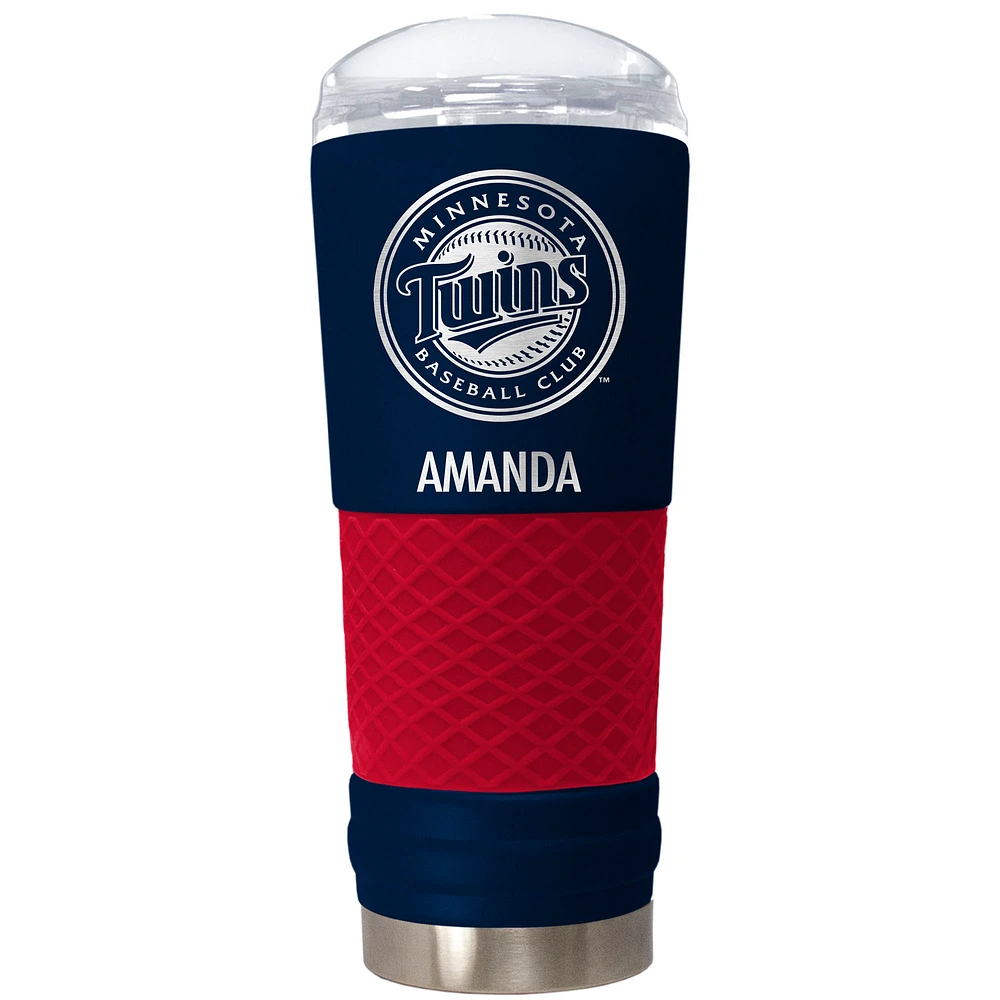 Minnesota Twins 24oz. Personalized Team Color Draft Tumbler