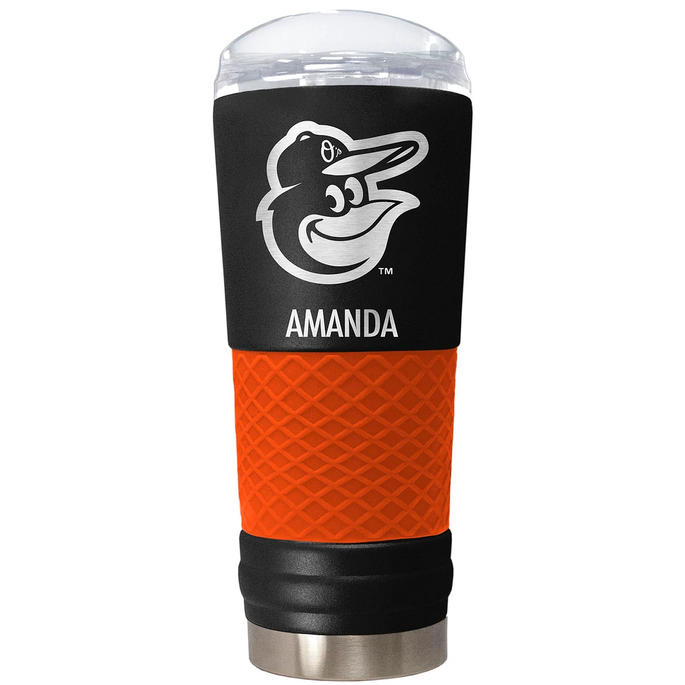 Baltimore Orioles 24oz. Personalized Team Color Draft Tumbler