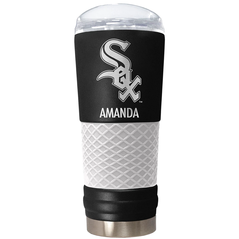 Chicago White Sox 24oz. Personalized Team Color Draft Tumbler
