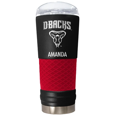 Arizona Diamondbacks 24oz. Personalized Team Color Draft Tumbler