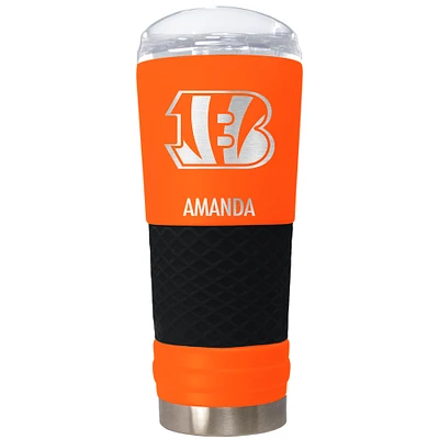 Cincinnati Bengals 24oz. Personalized Team Color Draft Tumbler