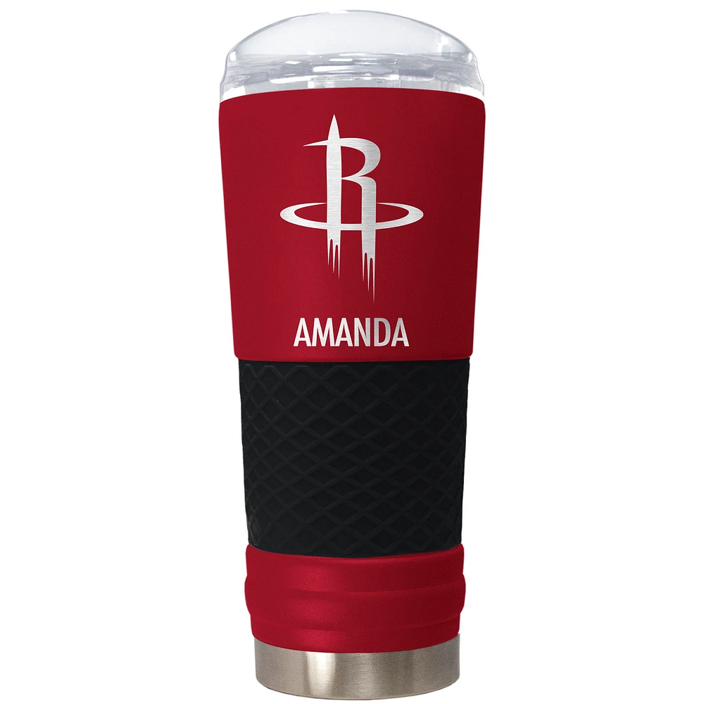 Houston Rockets 24oz. Personalized Team Color Draft Tumbler