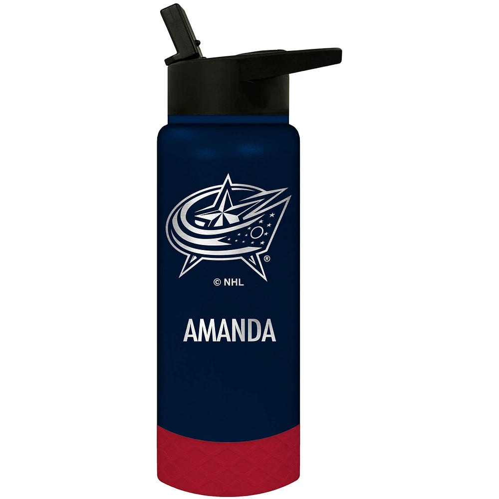 Columbus Blue Jackets 24oz. Personalized Jr. Thirst Water Bottle