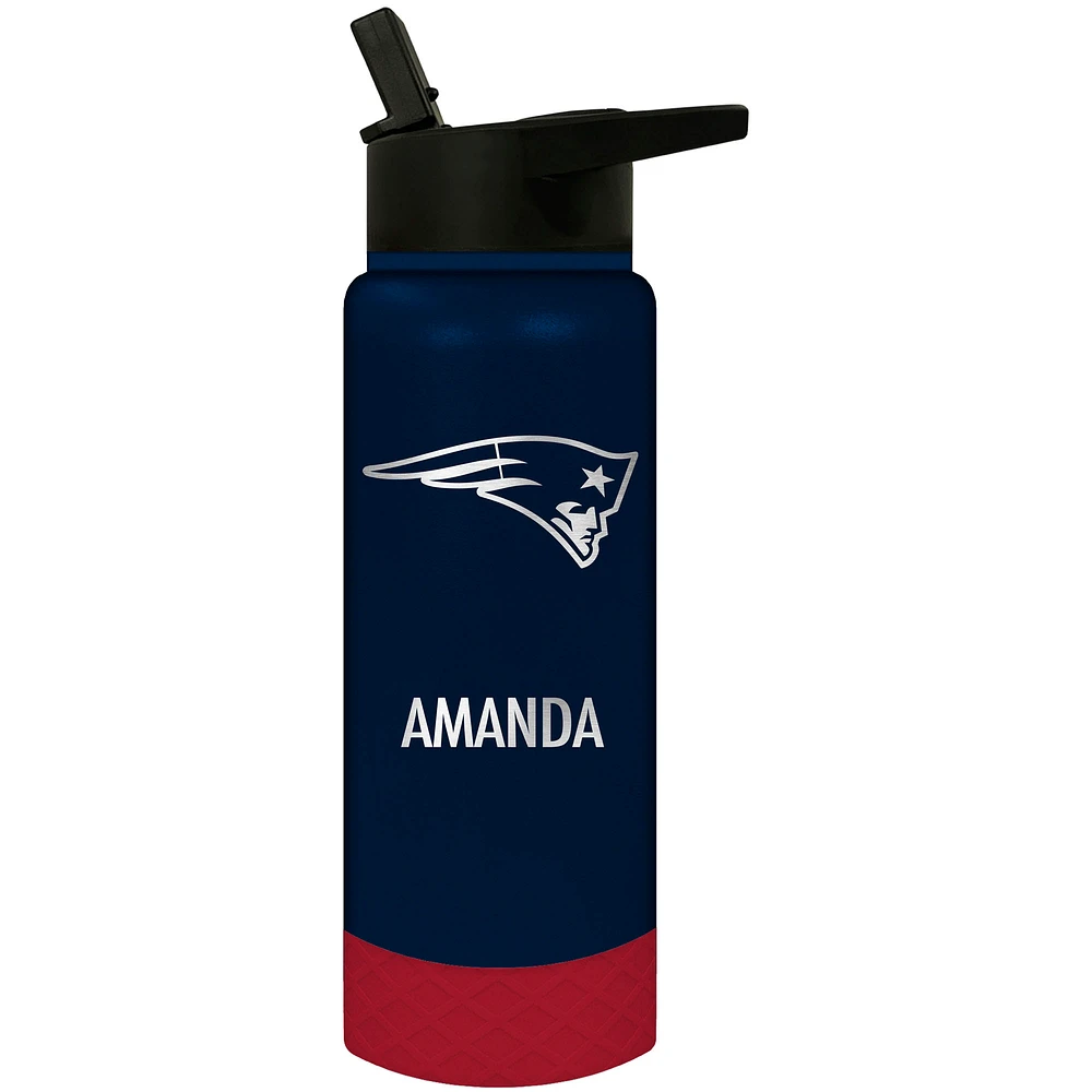 New England Patriots 24oz. Personalized Jr. Thirst Water Bottle