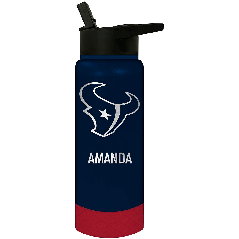 Houston Texans 24oz. Personalized Jr. Thirst Water Bottle