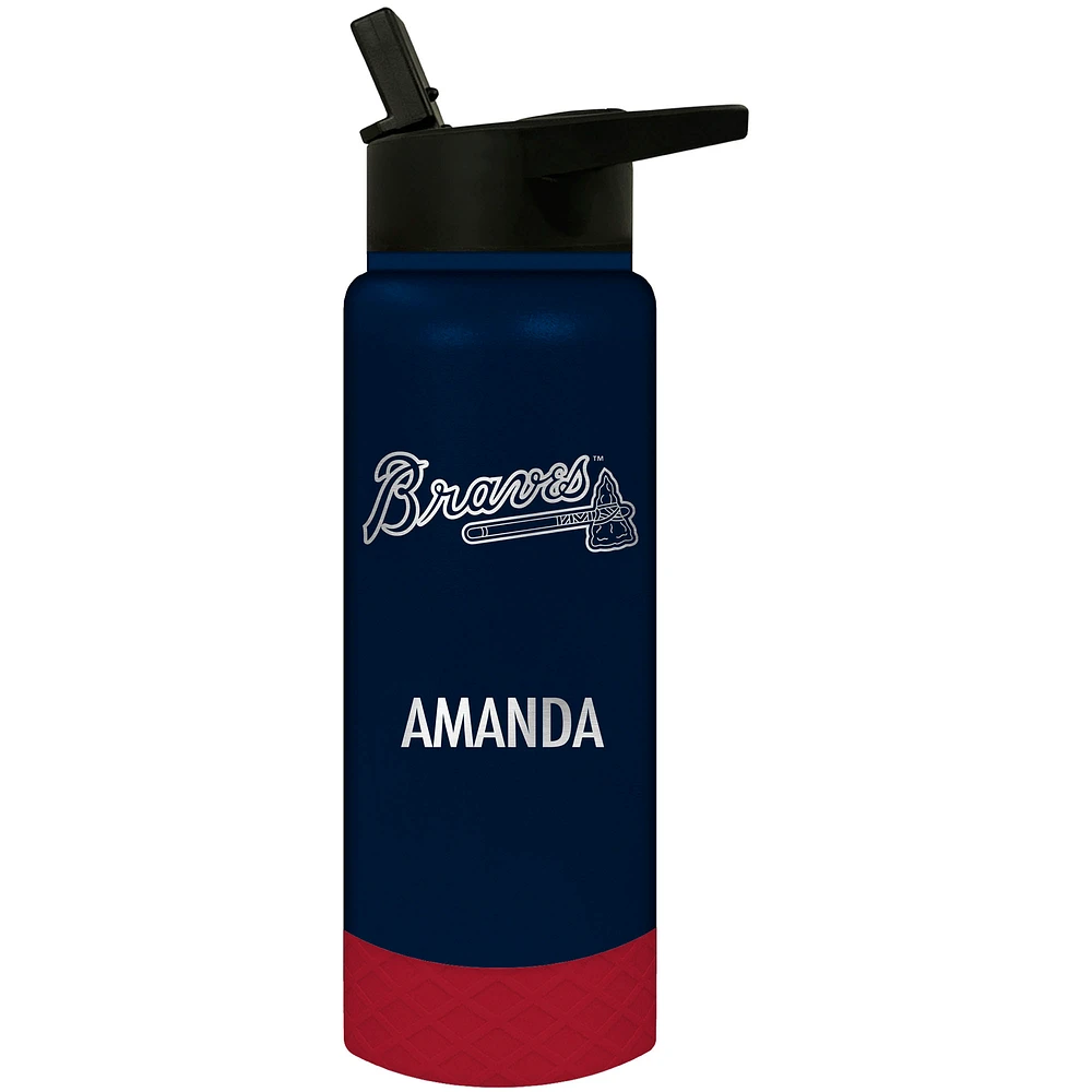 Atlanta Braves 24oz. Personalized Jr. Thirst Water Bottle