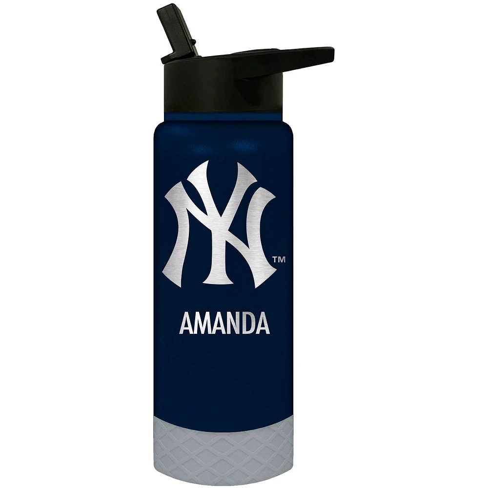 New York Yankees 24oz. Personalized Jr. Thirst Water Bottle