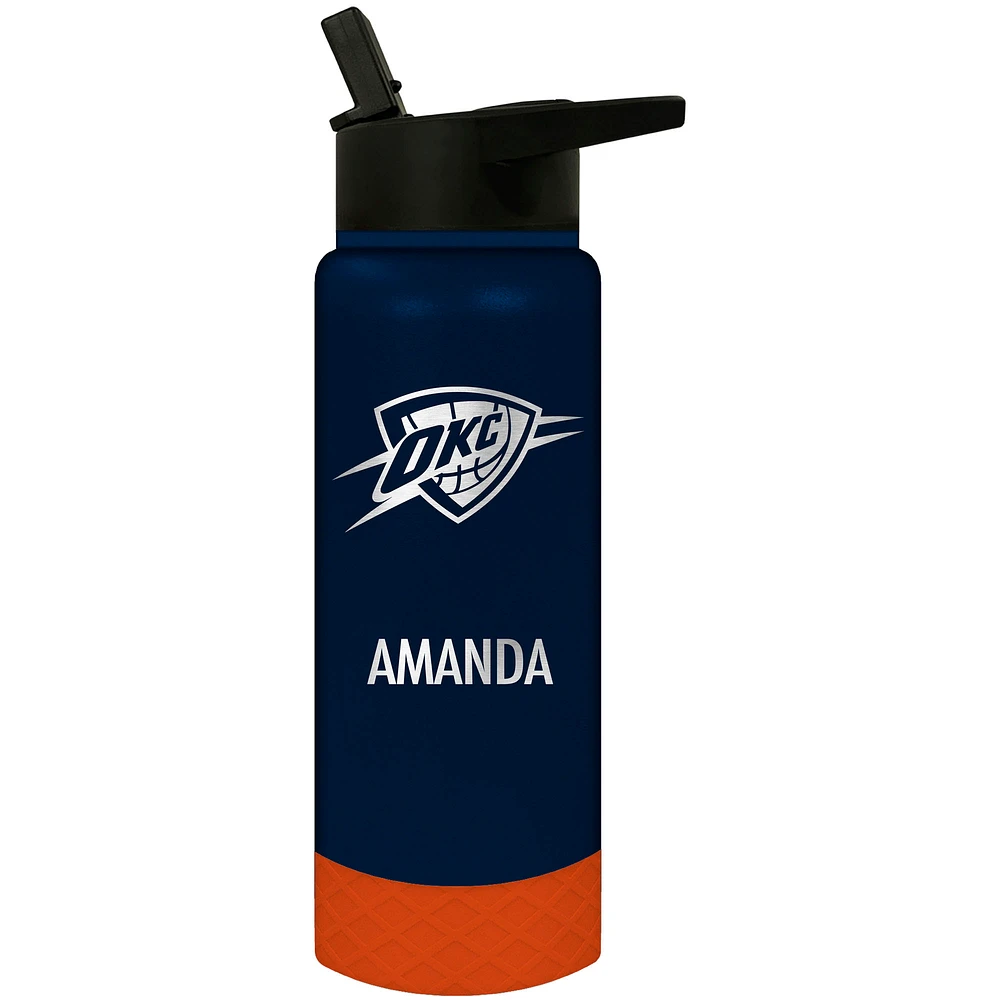 Oklahoma City Thunder 24oz. Personalized Jr. Thirst Water Bottle