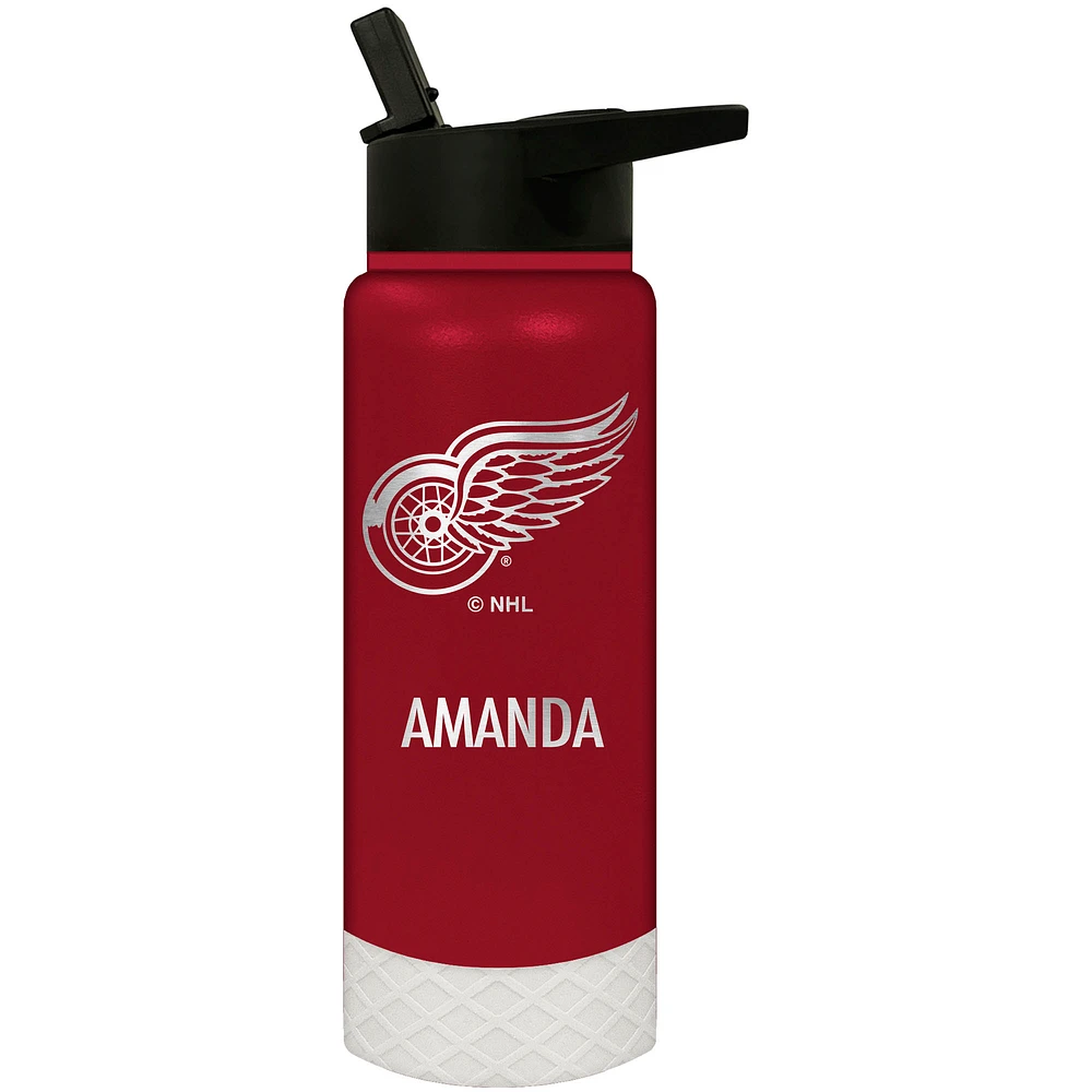 Detroit Red Wings 24oz. Personalized Jr. Thirst Water Bottle