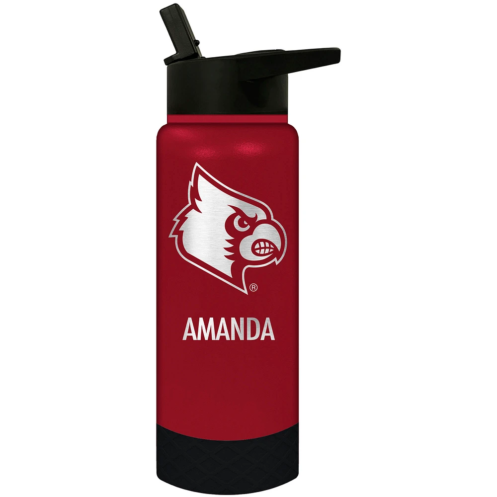 Louisville Cardinals 24oz. Personalized Jr. Thirst Water Bottle