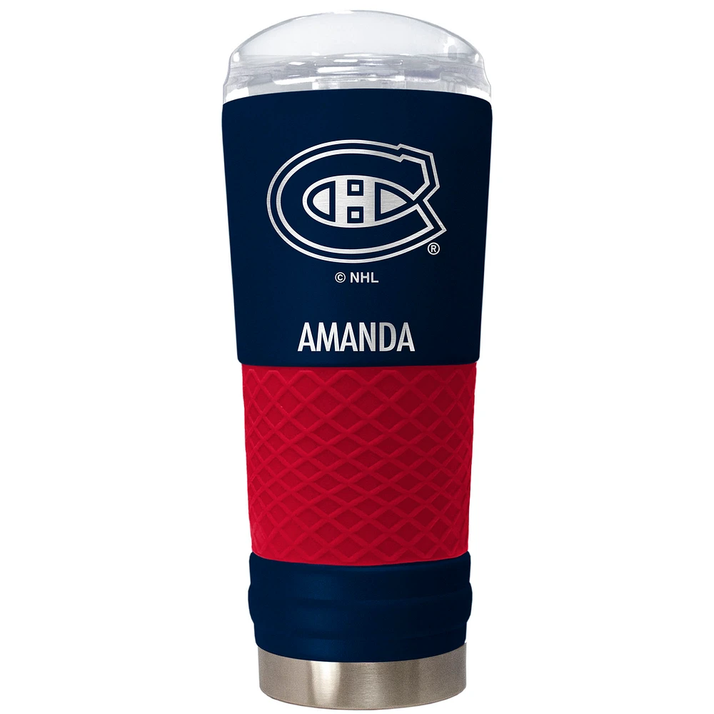 Montreal Canadiens 24oz. Personalized Team Color Draft Tumbler