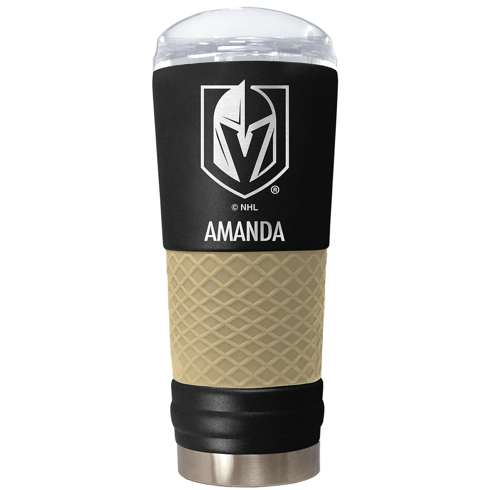 Vegas Golden Knights 24oz. Personalized Team Color Draft Tumbler