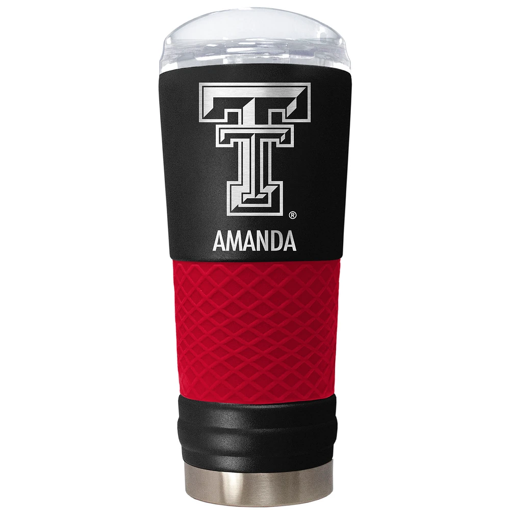Texas Tech Red Raiders 24oz. Personalized Team Color Draft Tumbler