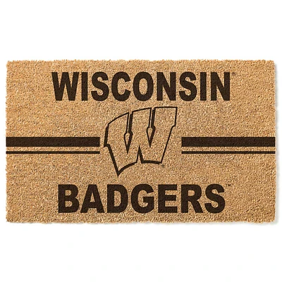 Wisconsin Badgers 18" x 30" Team Logo Doormat