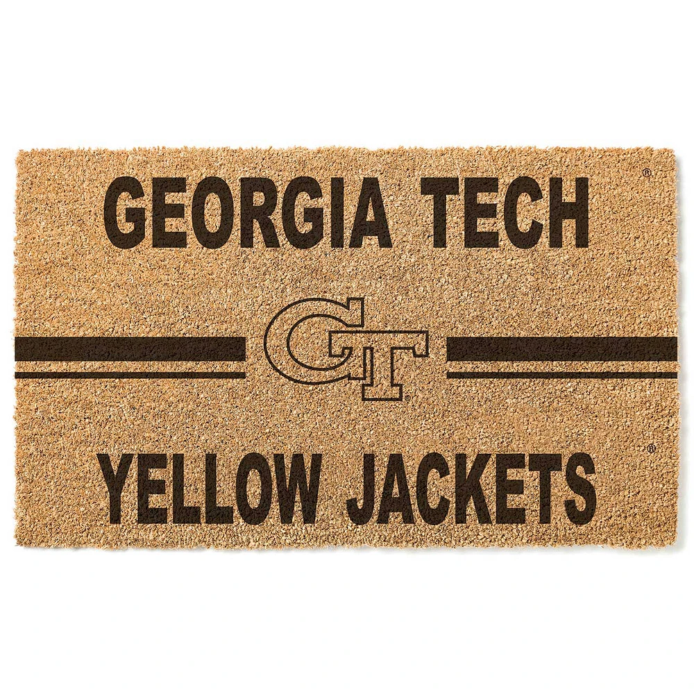Georgia Tech Yellow Jackets 18" x 30" Team Logo Doormat