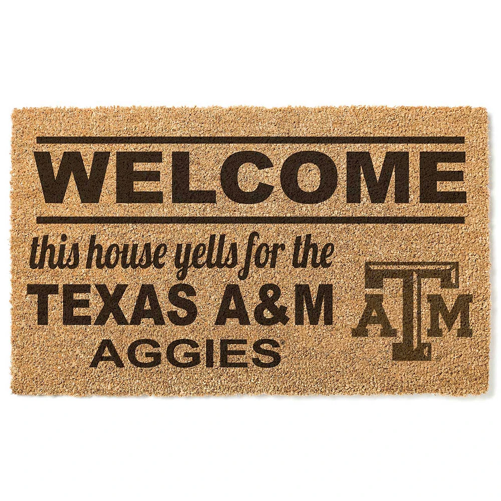 Texas A&M Aggies 18" x 30" Welcome Doormat
