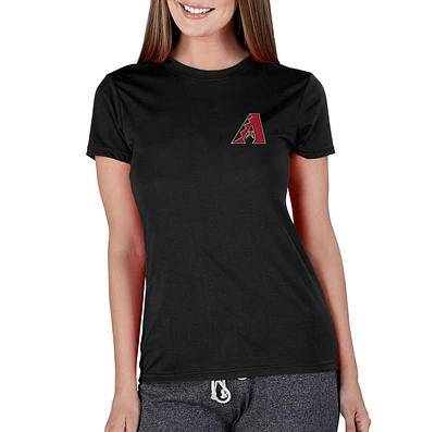 Women's Concepts Sport Black Arizona Diamondbacks Marathon Knit Top