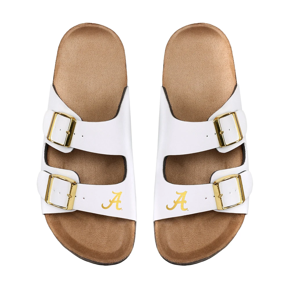 Women's FOCO Alabama Crimson Tide Double-Buckle Sandals