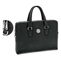 Women's Black NC State Wolfpack Leather Briefcase