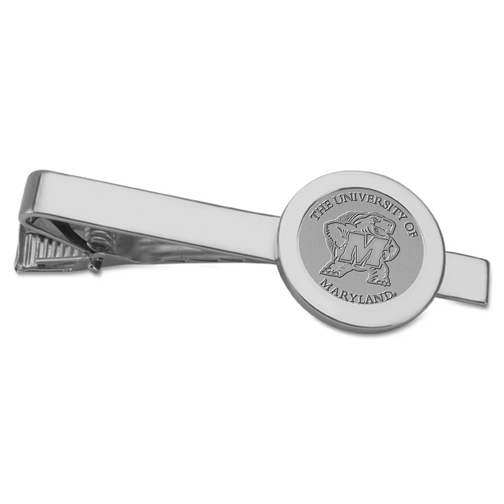 Silver Maryland Terrapins Tie Bar