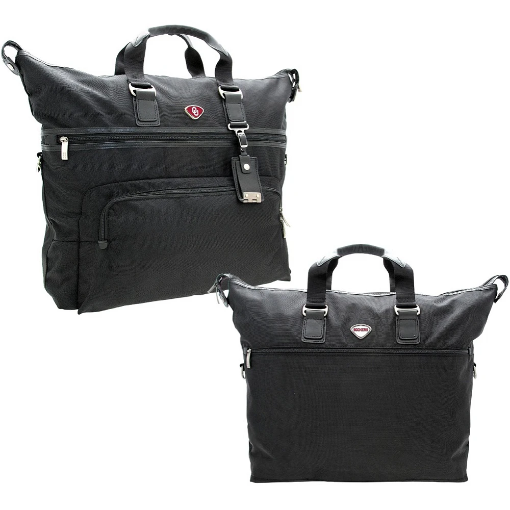 Black Oklahoma Sooners Executive Weekender Duffel Bag