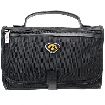 Black Iowa Hawkeyes Toiletry Bag