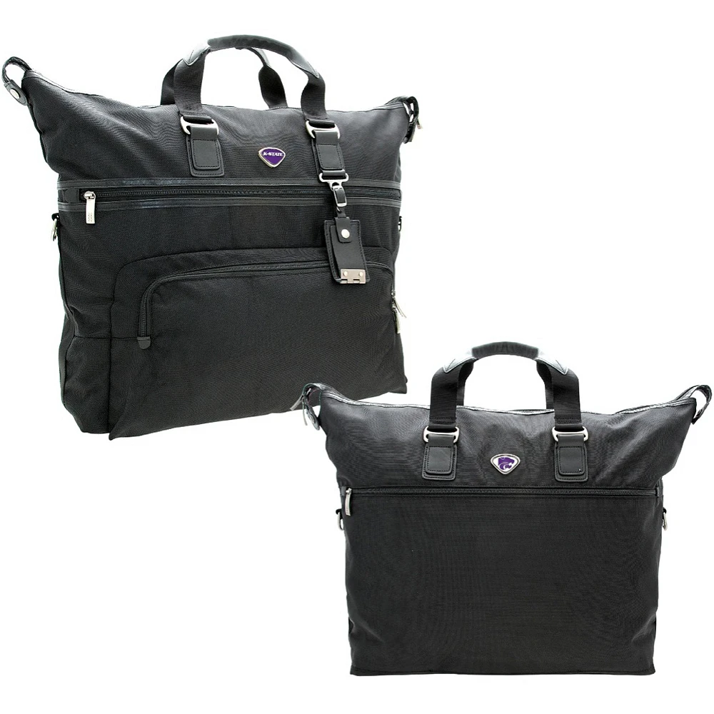 Black Kansas State Wildcats Executive Weekender Duffel Bag