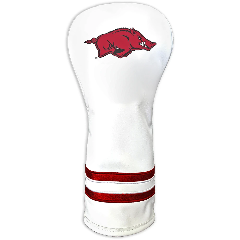 White Arkansas Razorbacks Driver Headcover