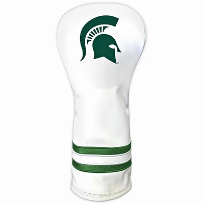 White Michigan State Spartans Driver Headcover