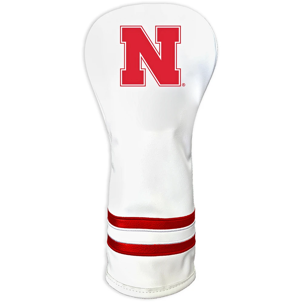 White Nebraska Huskers Driver Headcover