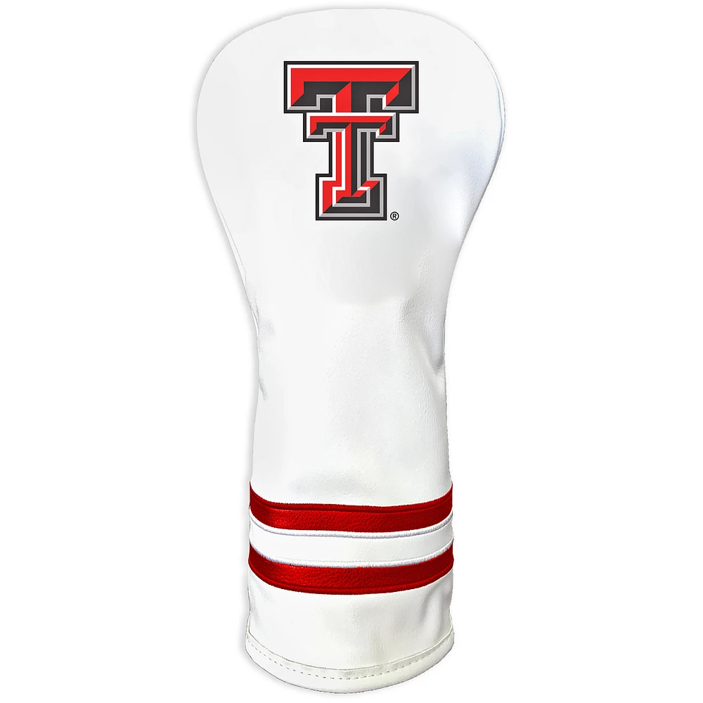White Texas Tech Red Raiders Driver Headcover