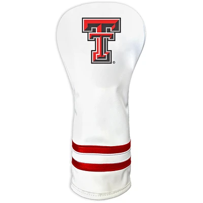 White Texas Tech Red Raiders Driver Headcover