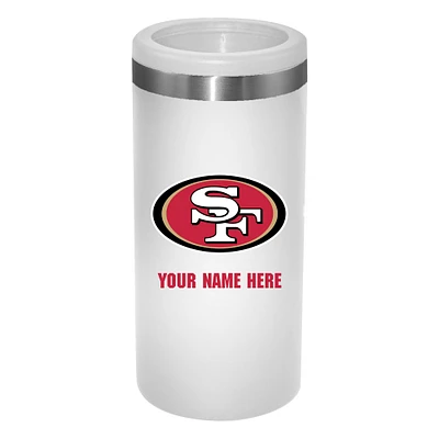 San Francisco 49ers 12oz. Personalized Slim Can Holder
