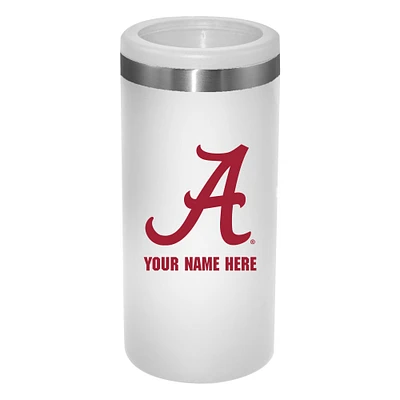 Alabama Crimson Tide 12oz. Personalized Slim Can Holder