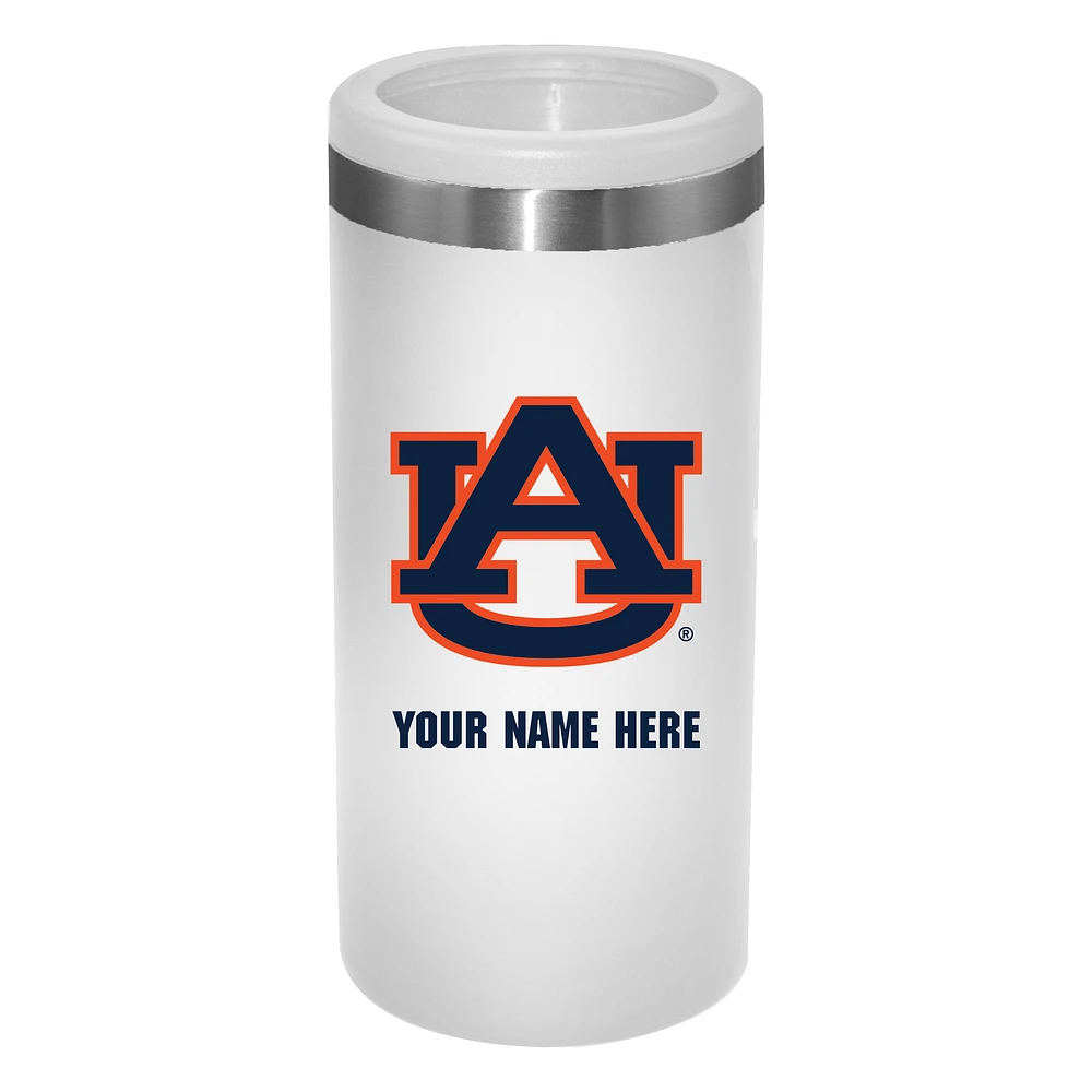 Auburn Tigers 12oz. Personalized Slim Can Holder
