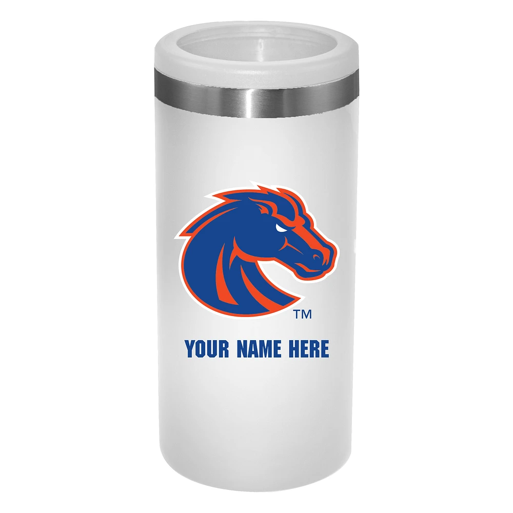Boise State Broncos 12oz. Personalized Slim Can Holder