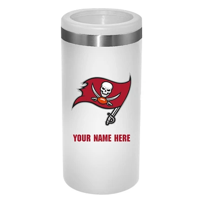 Tampa Bay Buccaneers 12oz. Personalized Slim Can Holder