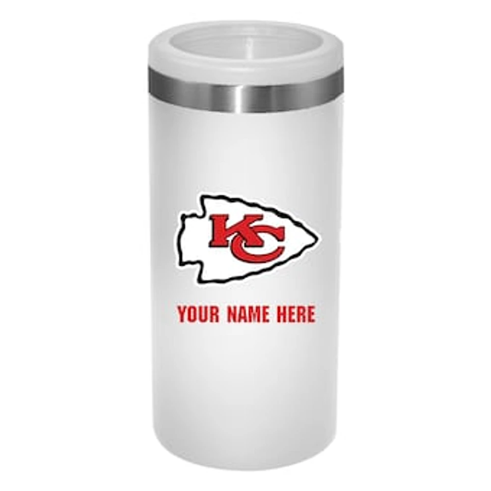 Kansas City Chiefs 12oz. Personalized Slim Can Holder