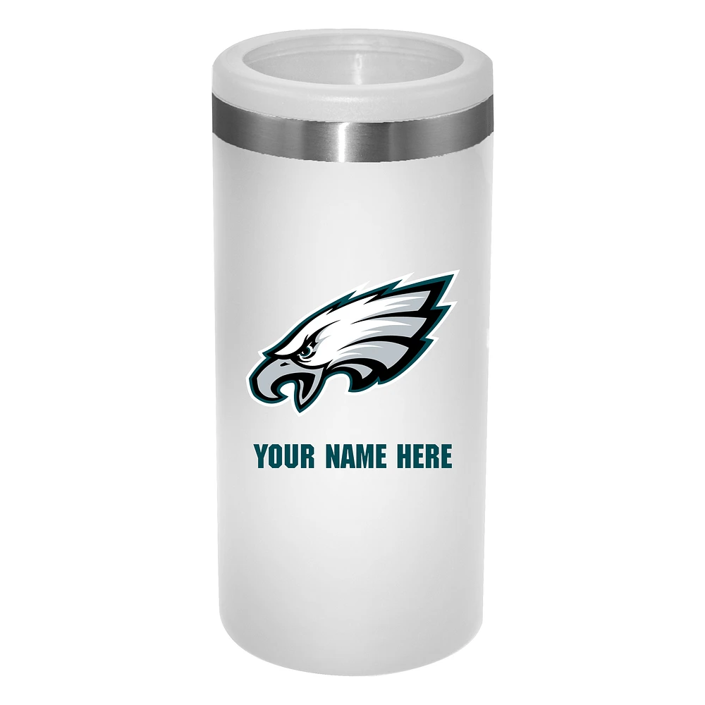 Philadelphia Eagles 12oz. Personalized Slim Can Holder