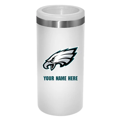 Philadelphia Eagles 12oz. Personalized Slim Can Holder