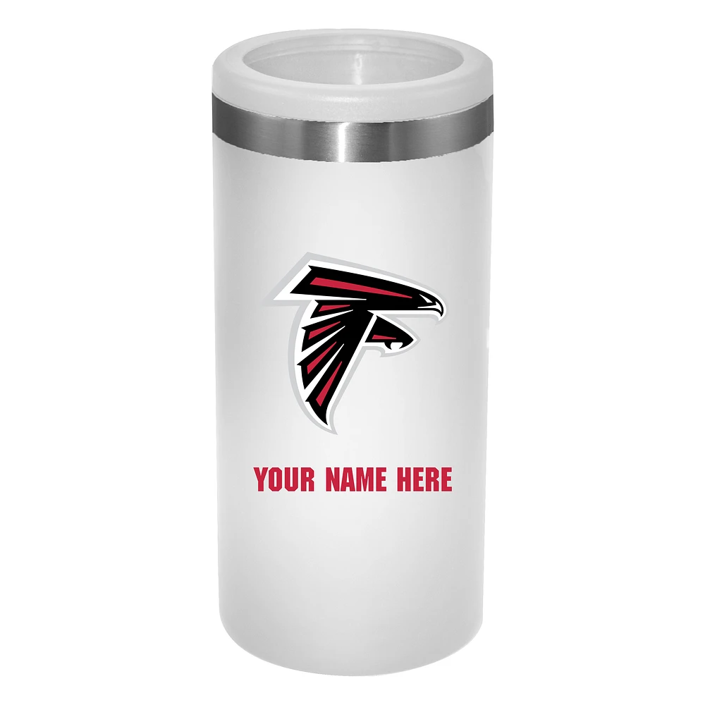 Atlanta Falcons 12oz. Personalized Slim Can Holder