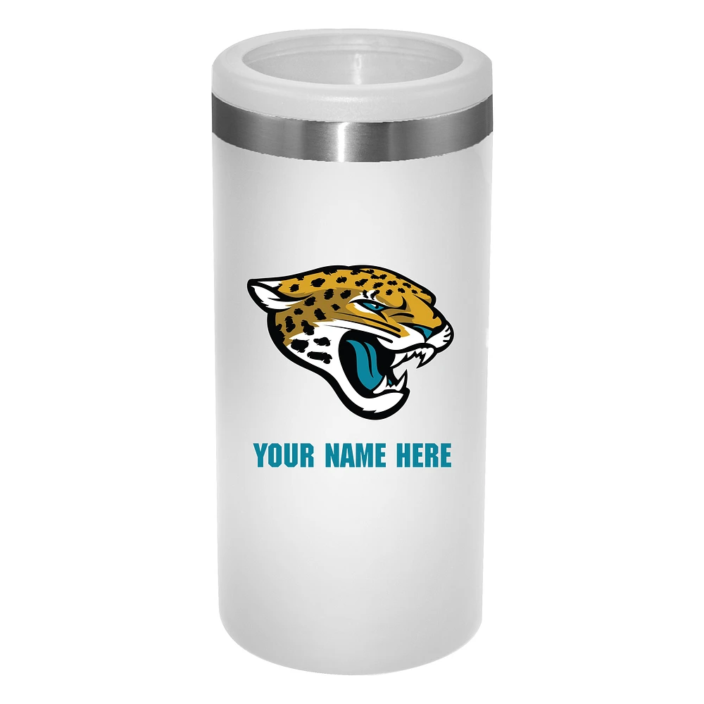 Jacksonville Jaguars 12oz. Personalized Slim Can Holder