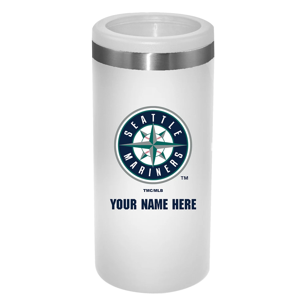 Seattle Mariners 12oz. Personalized Slim Can Holder