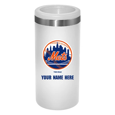 New York Mets 12oz. Personalized Slim Can Holder