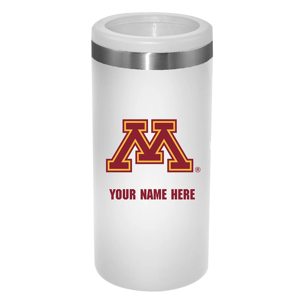 Minnesota Golden Gophers 12oz. Personalized Slim Can Holder