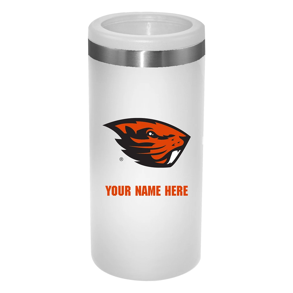 Oregon State Beavers 12oz. Personalized Slim Can Holder