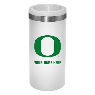 Oregon Ducks 12oz. Personalized Slim Can Holder