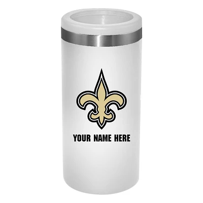 New Orleans Saints 12oz. Personalized Slim Can Holder