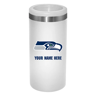 Seattle Seahawks 12oz. Personalized Slim Can Holder