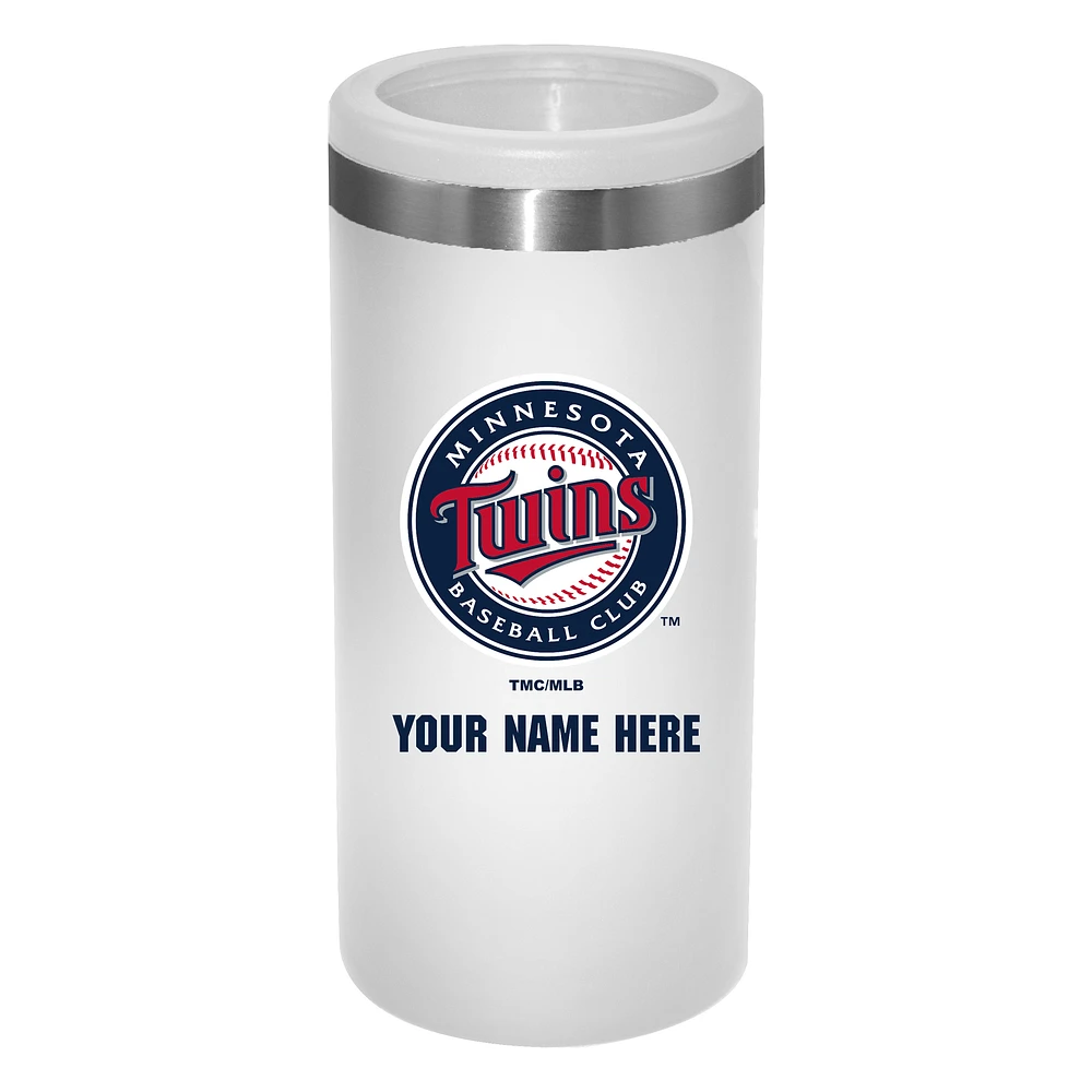 Minnesota Twins 12oz. Personalized Slim Can Holder